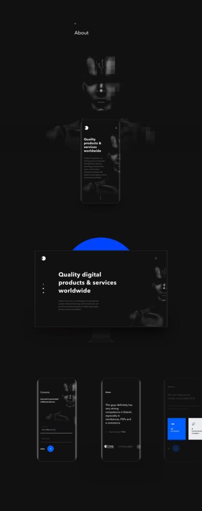 boosty labs website design stas aristov